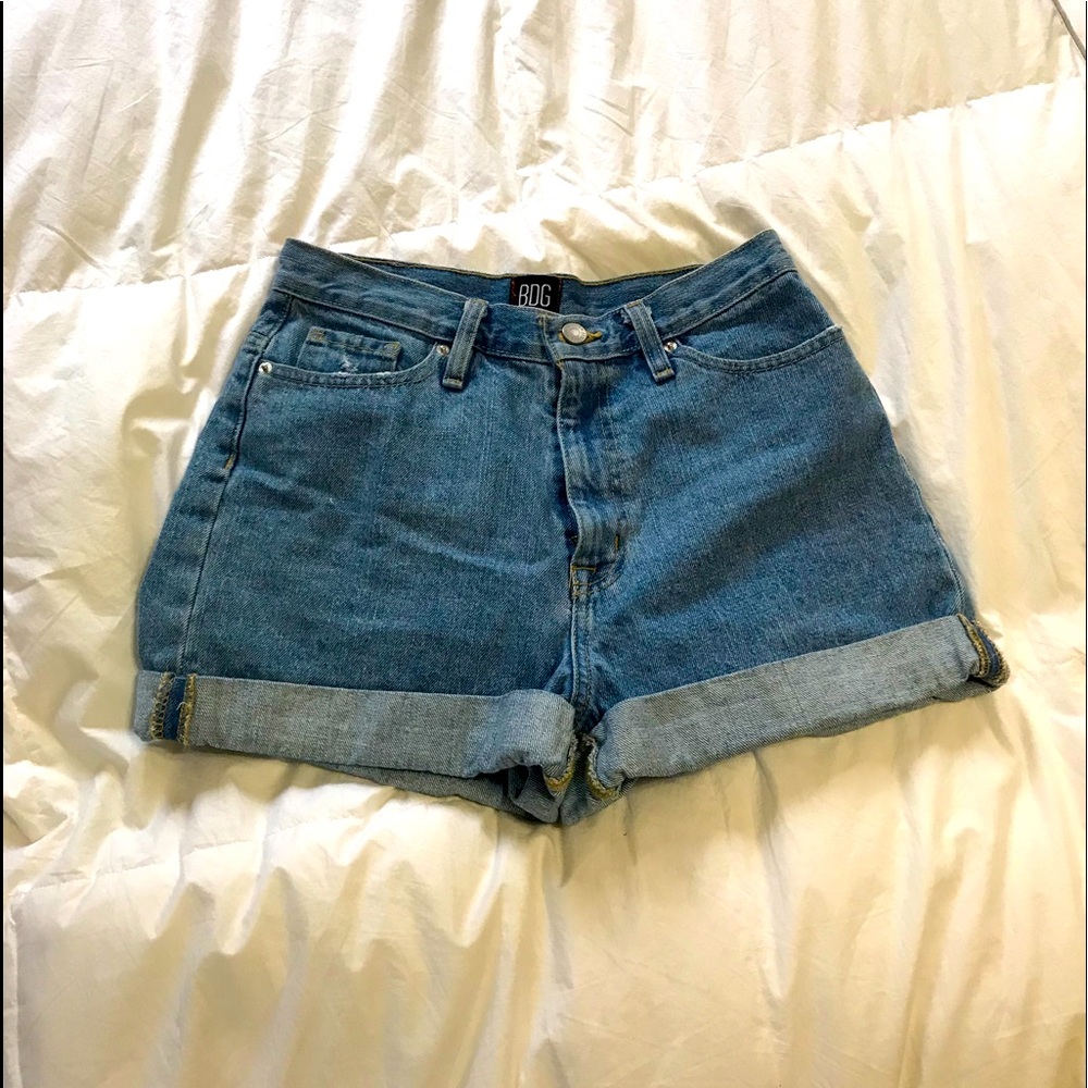 Urban outfitters high rise shorts